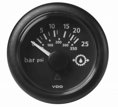 Gear Oil Pressure gauges 25Bar